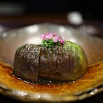 鳥田中 - 水茄子浸しは林檎のドレッシング(汗