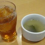 ガスト - ウーロン茶＆日替わりスープ