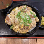 かつ丼 吉兵衛 - 玉子とじ、てんこ盛り玉子2個