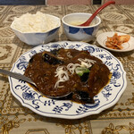 中国東北料理　美食村 - マーボーナス（780円）