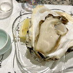 寿司・割烹 鈴政 - 【生牡蠣と熱燗】