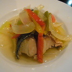 明ごころ本店　洋食店 - 炙り鯖の南蛮漬け