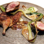 フロリレージュ - 仏産 鶉胸肉のロースト