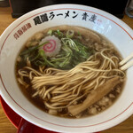 Onomichi Junjou Chuukasoba Ragara - スープは魚介系ではない清湯醤油。