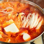 숙성 김치찌개