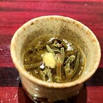 島津 - モズクとジュンサイの酢の物