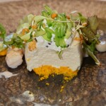 シャトー　ラ・パルム・ドール - 豆乳のブランマンジェ　断面