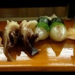 Sushi Take - トリガイと甲いか