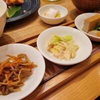 京都石塀小路豆ちゃ 有楽町 - おばんざい３種。