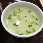 とり料理 仙臺 鳥ふく - 鶏白湯スープ