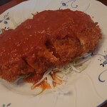 サンマロン - 『チキンカツトマトソースライス』(税込み1000円)