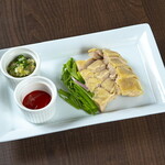 Canal terrace 天王洲 - シンガポールチキン　2種ソース添え