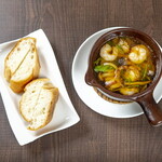 Canal terrace 天王洲 - シーフードの中華風アヒージョ