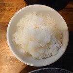 麺屋 悠 - サービスライス