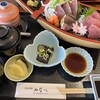 Kishuujiminabe - カツオの造り・タタキ２種盛り定食1320円