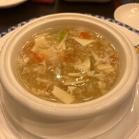 萬珍樓 本店 - 鳥スープ、品が良い