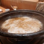 北新地平八 - 鱧鍋の〆　ソーメン