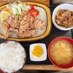 御食事処　山の五代 - とりから定食
