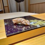 鮨 よし田 - トロの炙り