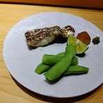 鮨 よし田 - 太刀魚と枝豆