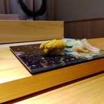 鮨 よし田 - ウニ