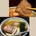 中華蕎麦 金魚 - チャーシューワンタンメン