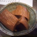 縁家 - お通しの牛タンシチュー