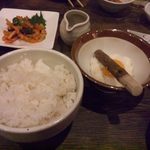 縁家 - 麦飯とろろセット（\550）