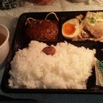 やぐら - ハンバーグ弁当