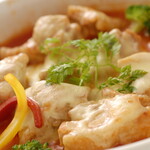 グリーンパーラー ベルベール - 『鶏肉のチーズナポリ風焼き』　昔からのレギュラーメニューで不動の人気です。