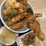 日本橋 天丼 金子半之助 - 江戸前天丼、舞茸と茄子