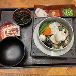 釜寅 - 料理写真:これがワンセット