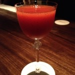 パナセ - あまおうを使ったフルーツのカクテル