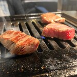 焼肉しょう - シャトーブリアン焼いてます♡