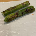 鮨 波づき - 特大アスパラ焼