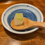 鮨 波づき - 山葵　シャーベット