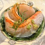 ピッコラトラットリア アニュ - 金目鯛の炙り カルパッチョ