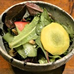 ピッコラトラットリア アニュ - 旬野菜のサラダ