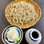 蕎麦・酒 青海波 - 最後の〆でいただいたお蕎麦…