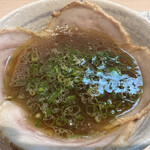 柳麺 呉田 - ざるチャーシュー+高菜しらす丼