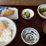 食堂 しみず - 朝定食¥500