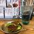 太陽ホエール - 料理写真:翠ジンソーダ＋ピーマンの肉詰め