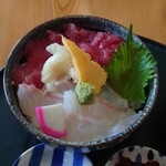 寿司吉 - 二色丼