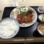 藤倉食堂 - 竜田揚げ定食