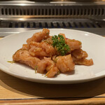 京城館 - 「芝浦ミノ(和牛ミノ)¥1,100円」タレ