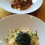 ボーノ - たらこバターとブッタネスカ