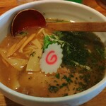 会津ラーメン 和 - 青じそラーメン（濃厚）