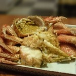 海鮮居酒や 小鉢 - 毛ガニ　浜茹で