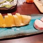 Honkaku Washoku Koshitsu Izakaya Yashiki No Niwa - ★コース 4100円 居酒屋でよく見かけるケーキ！