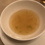 中国料理 翆陽 - 冬瓜でとろみがついたこのスープ、大好きな味